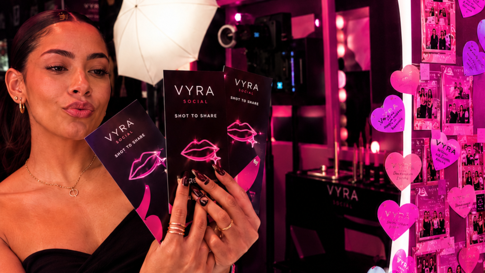 Vyra Social branded content capture nightlife activation