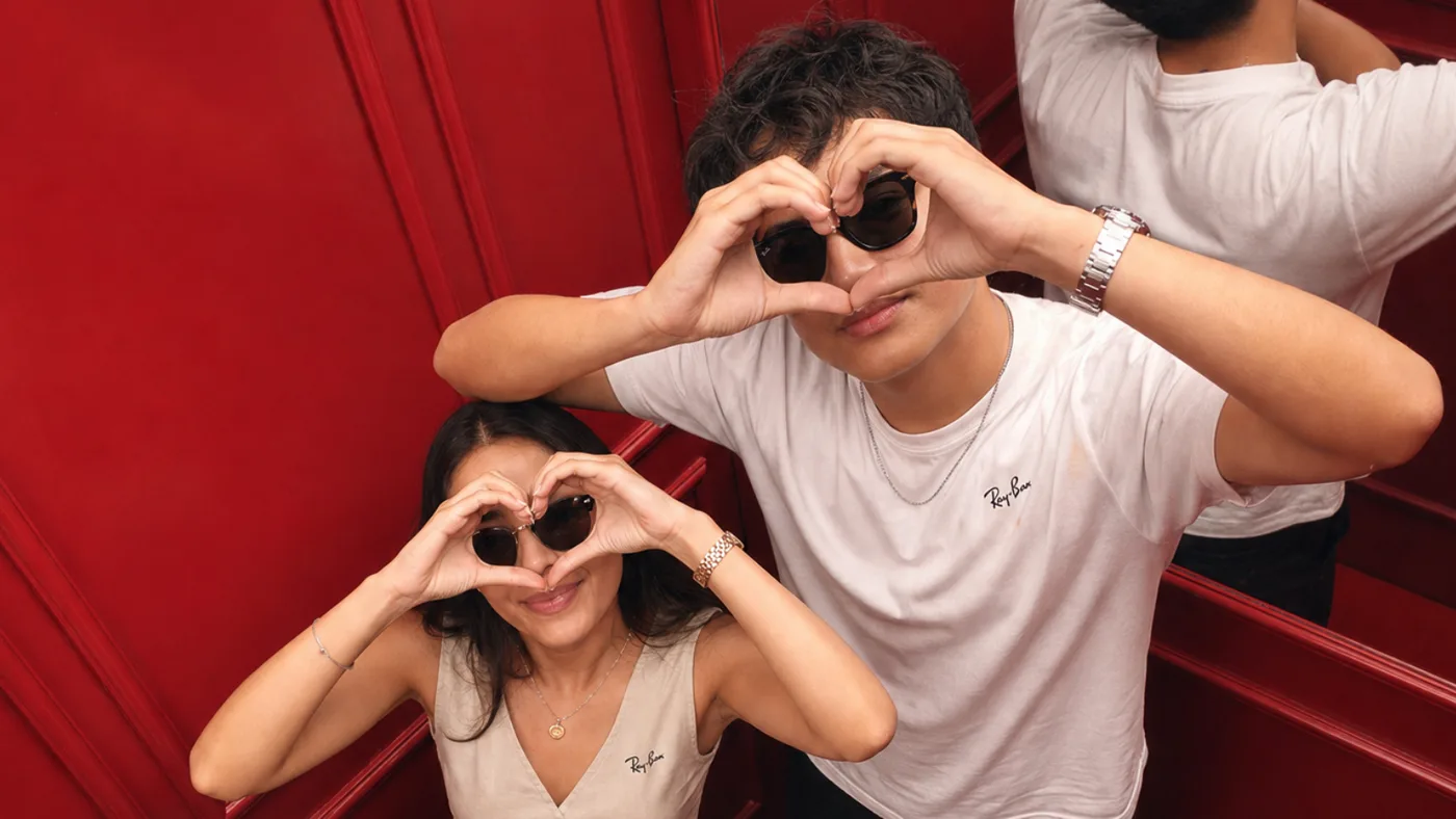 Ray-Ban See It Your Way experiential photo booth activation