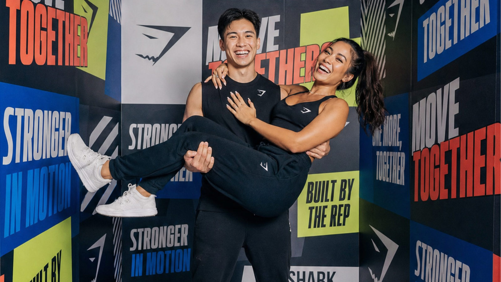 Gymshark Move Together immersive brand activation photo booth